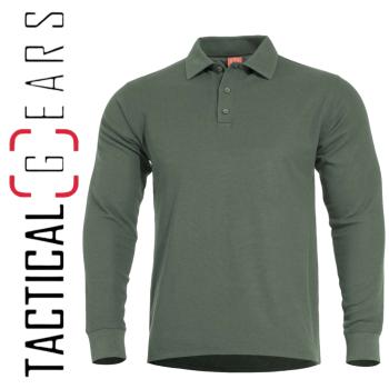 PENTAGON ANIKETOS POLO SHIRT LANGARM K09013-06CG CAMO-GREEN